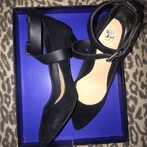 Joe’s Jeans Silver Buckle Pump